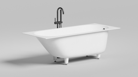 Фото ванна salini s-sense ornella 102313mrf 170*70 см, матовая покраска по ral полностью