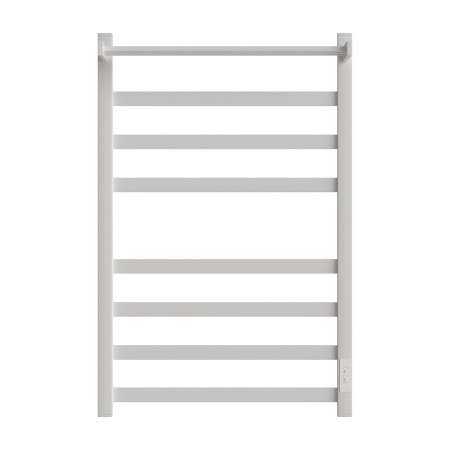 Фото полотенцесушитель электрический point меркурий pn83858pw п7 500x800 с полкой, диммер справа, белый