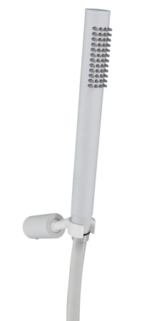 Фото душевой гарнитур paffoni birillo zdup036bo, белый матовый