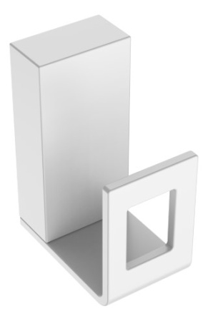 Фото крючок boheme q 10946-mw, белый матовый