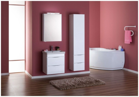 Фото зеркало-шкаф aquanet орлеан 60 белый