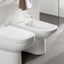 Фото напольные биде villeroy&boch joyce 54080001 с 1 отверстием под смеситель, с переливом