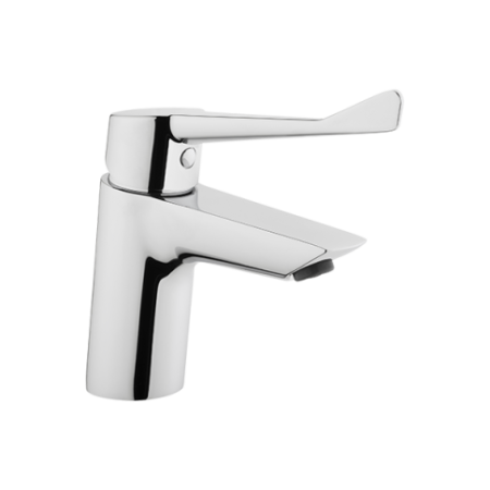 Фото смеситель для раковины медицинский vitra aquamed solid s a42484exp, хром