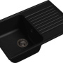 Фото мойка кухонная granfest quarz gf-z78 черный 74