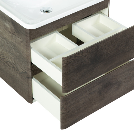 Фото тумба подвесная belbagno albano 70 rovere nature grigio 