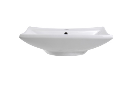 Фото раковина накладная для установки на столешницу aquatek aq5518-00, 600*460*170 мм