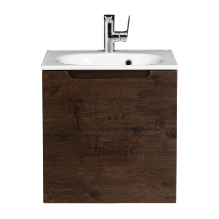 Фото тумба подвесная belbagno etna 50 rovere moro, правая