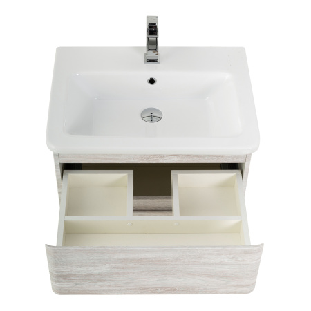 Фото тумба подвесная  belbagno albano-cer 60 rovere vintage bianco 