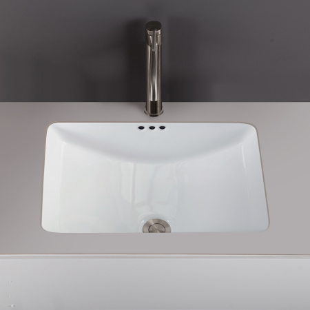 Фото раковина встраиваемая снизу belbagno bb1006 53*37 см, белая