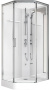 Фото душевая кабина aquanet passion p 2.0 90*90*220 см, профиль хром стекло прозрачное