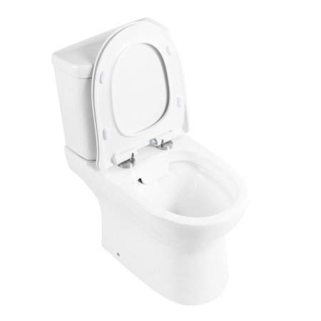 Фото унитаз напольный belbagno steam bb130cpr, безободковый