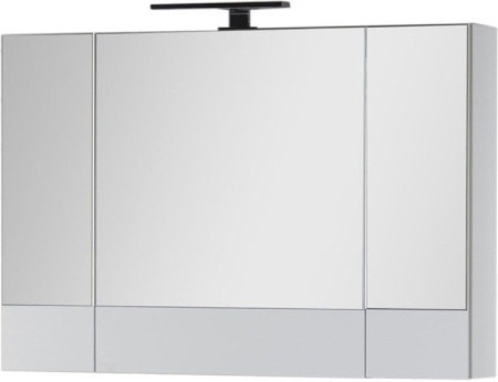 Фото зеркало-шкаф aquanet верона 100 белый