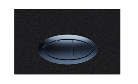 Фото клавиша смыва boheme 665-b, черная матовая