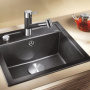 Фото мойка для кухни из искусственного камня blanco dalago 5 518521 антрацит