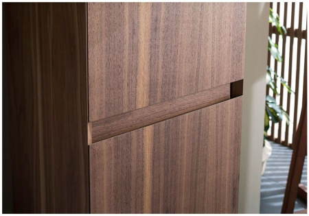 Фото пенал подвесной aquanet нью-йорк 35 орех