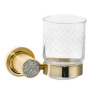 Фото стакан настенный boheme royale cristal gold 10924-g, золото