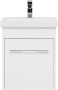 Фото комплект мебели aquanet августа 50 (moduo slim) белый