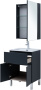 Фото комплект мебели aquanet алвита new 60 1 ящик, 2 дверцы, антрацит