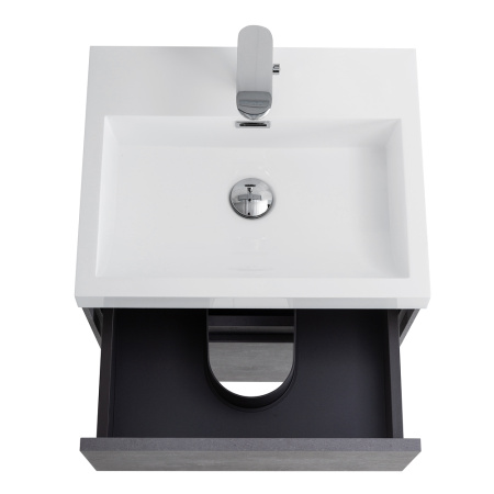 Фото тумба подвесная belbagno pietra mini 50as stucco cemento 