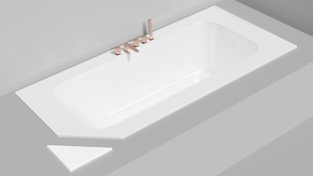 Фото ванна salini s-sense orlanda plus 102014mrf 190*100 см, матовая покраска по ral полностью