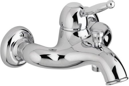 Фото смеситель для ванны и душа paffoni giorgia gi022cr, хром