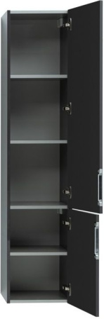 Фото пенал подвесной aquanet алвита 35 серый антрацит