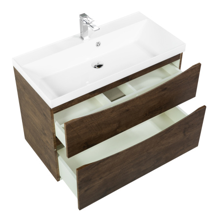 Фото тумба подвесная belbagno marino-h60 90 rovere moro 