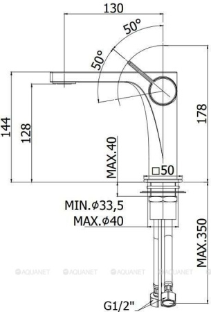 Фото смеситель для раковины paffoni rock ro071st, сталь