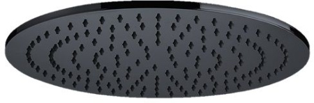 Фото верхний душ paffoni master king zsof079nkn, никель черный брашированный