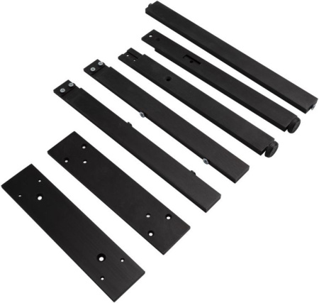 Фото ножки для мебели allen brau reality 80 1.320a12.bb черный браш