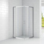 Фото душевой уголок cezares eco eco-o-a-2-90-c-cr 90x90 стекло прозрачное/хром