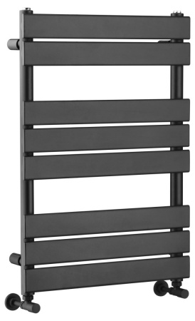 Фото полотенцесушитель водяной boheme venturo 720-b, черный матовый