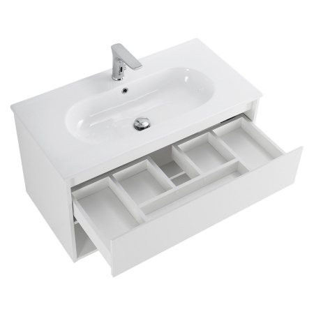 Фото тумба подвесная belbagno kraft 80 bianco opaco