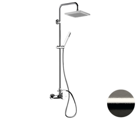 Фото душевая система remer energy ey37x7ss9ssnp, никель брашированный