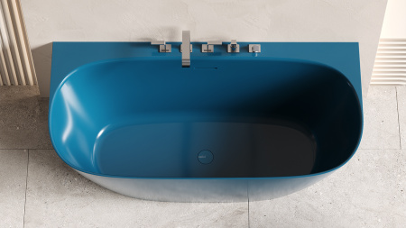 Фото ванна salini s-sense sofia wall 102517grf 160*80 см, глянец покраска по ral полностью