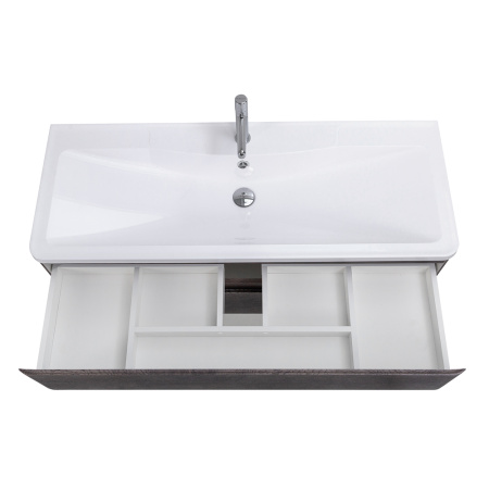 Фото тумба подвесная belbagno albano 120 rovere nature grigio 