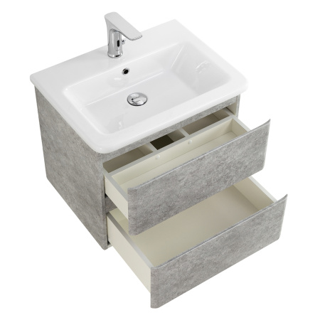 Фото тумба подвесная  belbagno albano-cer 60 cemento verona grigio 