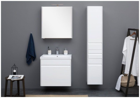 Фото пенал подвесной aquanet палермо 35 белый