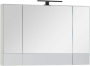 Фото зеркало-шкаф aquanet верона 100 белый
