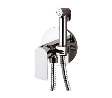 Фото гигиенический душ со смесителем remer infinity i65w, хром