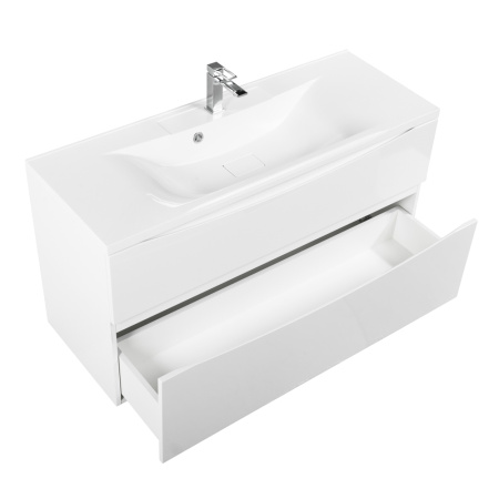 Фото тумба подвесная belbagno marino-h60 100 bianco lucido 