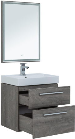 Фото комплект мебели aquanet nova 60 дуб рошелье (2 ящика)