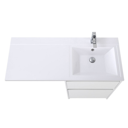 Фото тумба напольная belbagno kraft-lvd-58/120-r bianco opaco