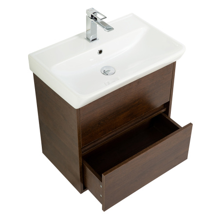 Фото тумба подвесная belbagno neon 60 rovere scuro 