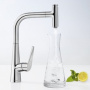 Фото смеситель hansgrohe talis s select 72822000 для кухни хром