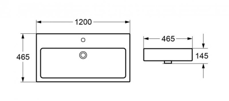 Фото керамическая раковина cezares czr-mil-120-lvb