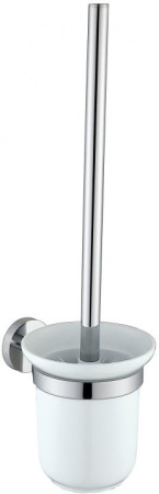 Фото ершик для унитаза allen brau priority 6.31008-00, белый/хром