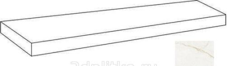 Atlas Forte Dei Marmi Quark, Угловая ступень, 33x120 см