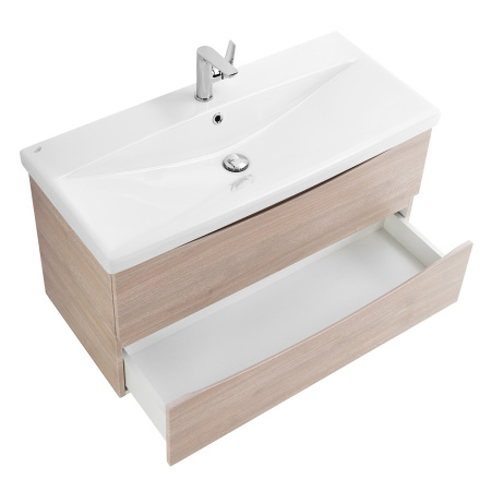 Фото тумба подвесная belbagno marino-cer 80 rovere grigio 