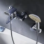 Фото смеситель для ванны и душа am.pm spirit v2.1 с гарнитуром, хром